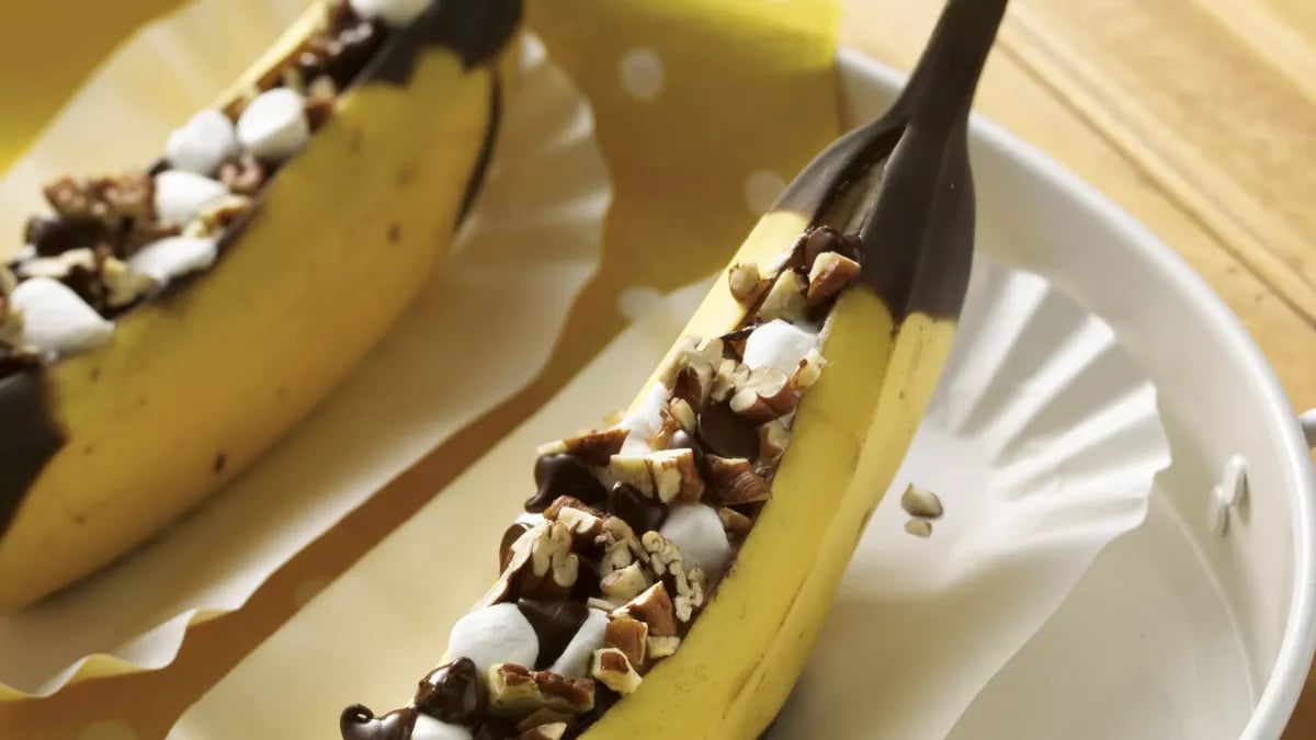 Grilled Banana Boats