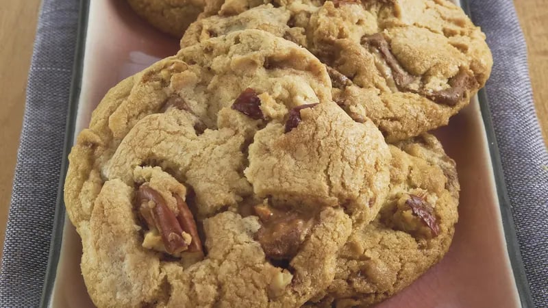 Toffee-Pecan Cookies