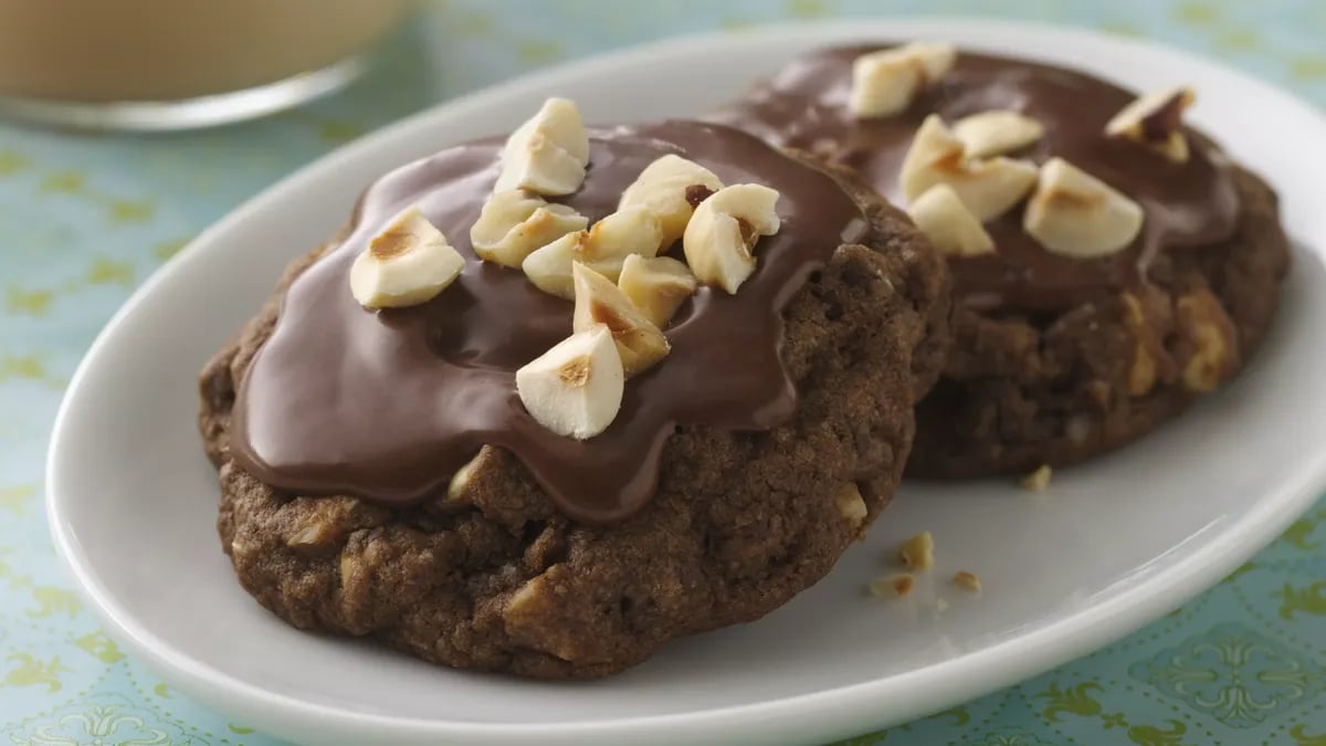 Choco-Hazelnut Latte Cookies