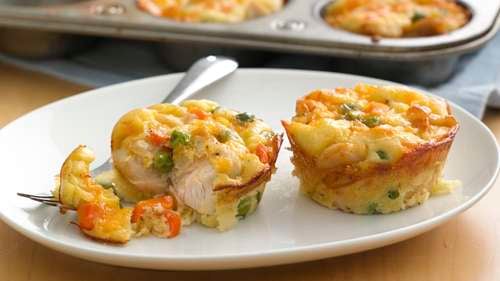 Mini Chicken Pot Pies - Easy Dinner Recipe! - Julie's Eats & Treats ®