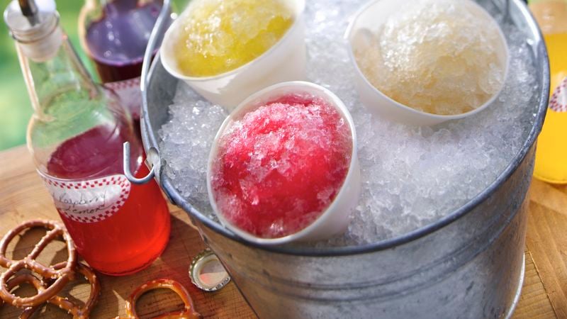 Shaved Ice & Snow Cones - Dessert & Frozen Drinks