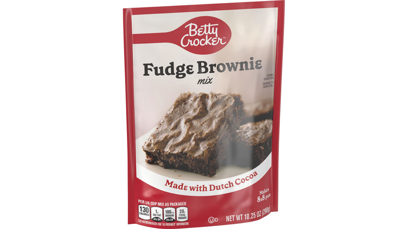 Betty crocker online fudge brownie mix
