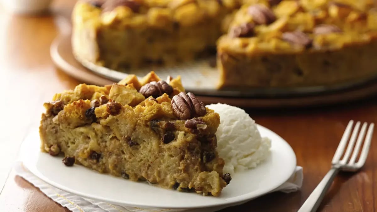 Pumpkin Bread Pudding