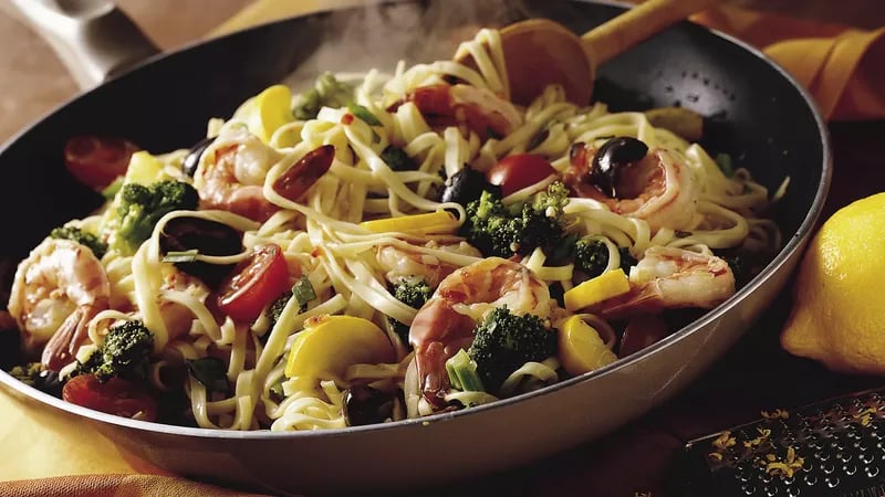 Italian Shrimp Stir-Fry