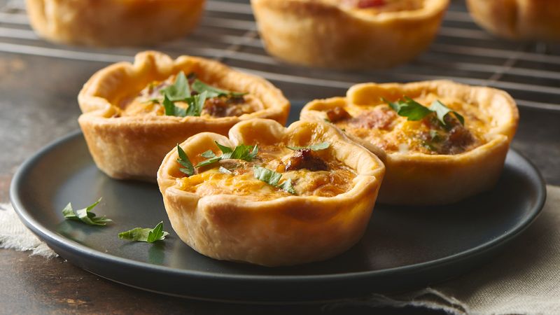 Spicy Mexican Quiche Cups