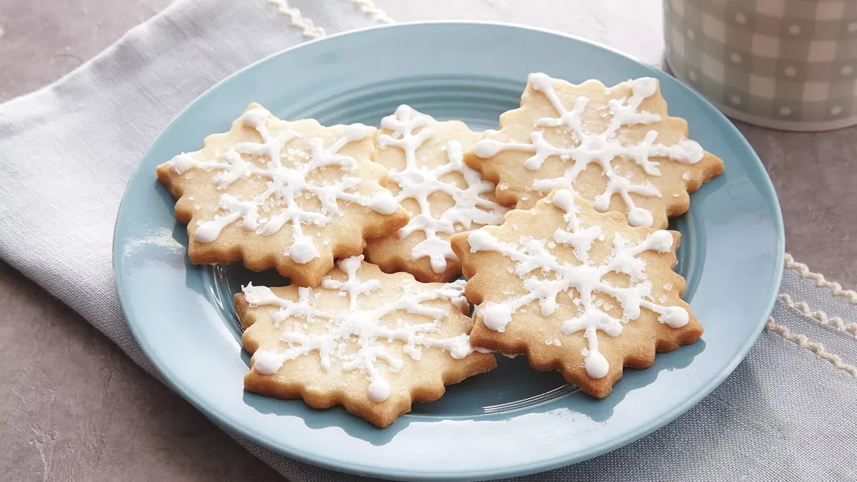 Snowflake Shortbread