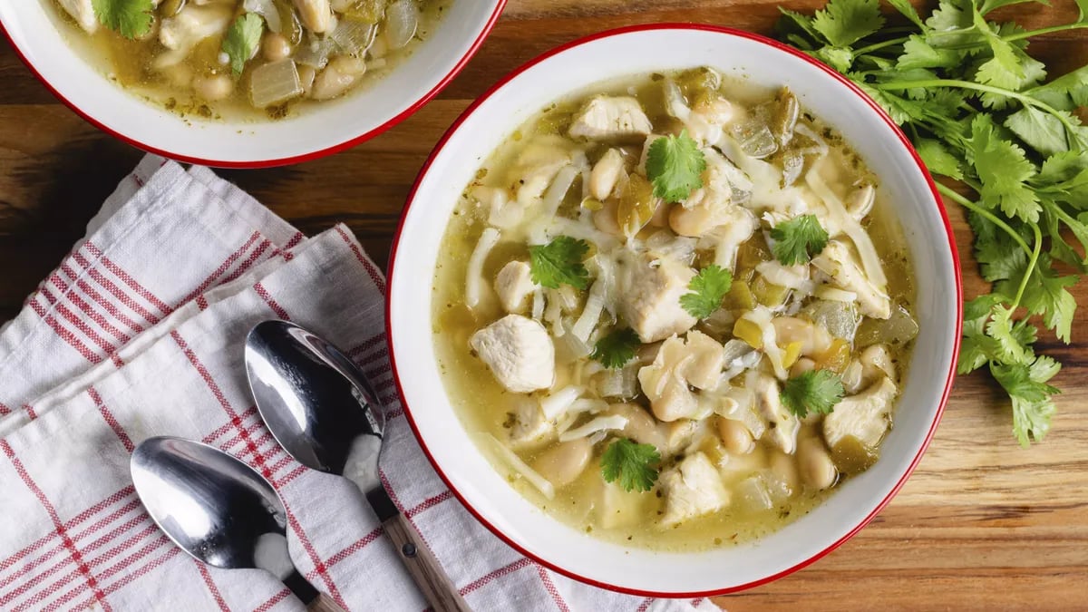 Creamy White Bean Chicken Chile