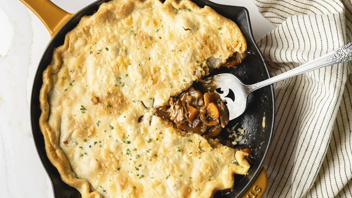 Beef Stew Pot Pie 