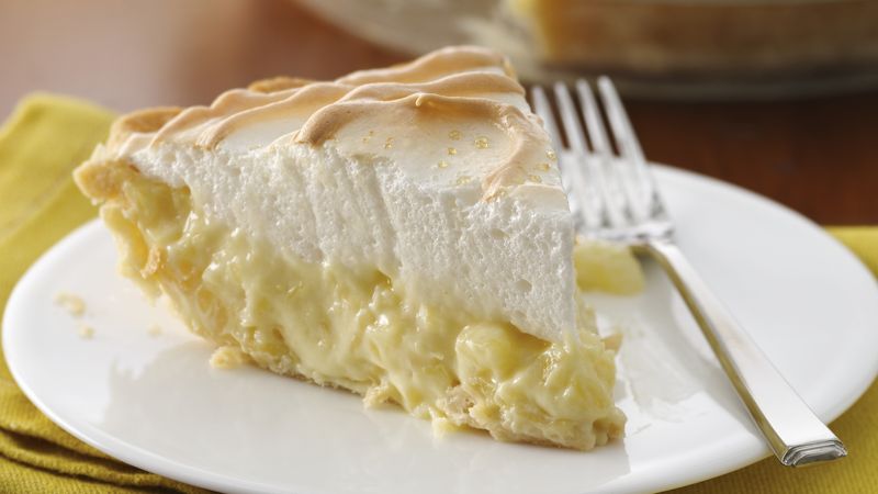 Pineapple-Sour Cream Pie