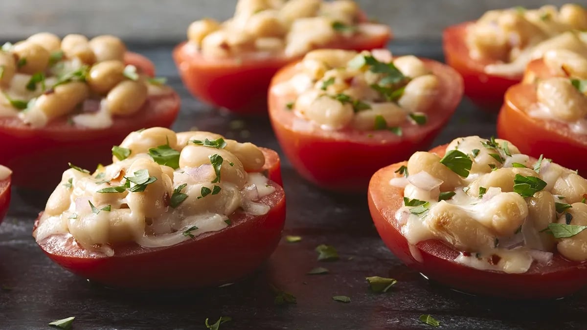 Grilled Stuffed Tomatoes