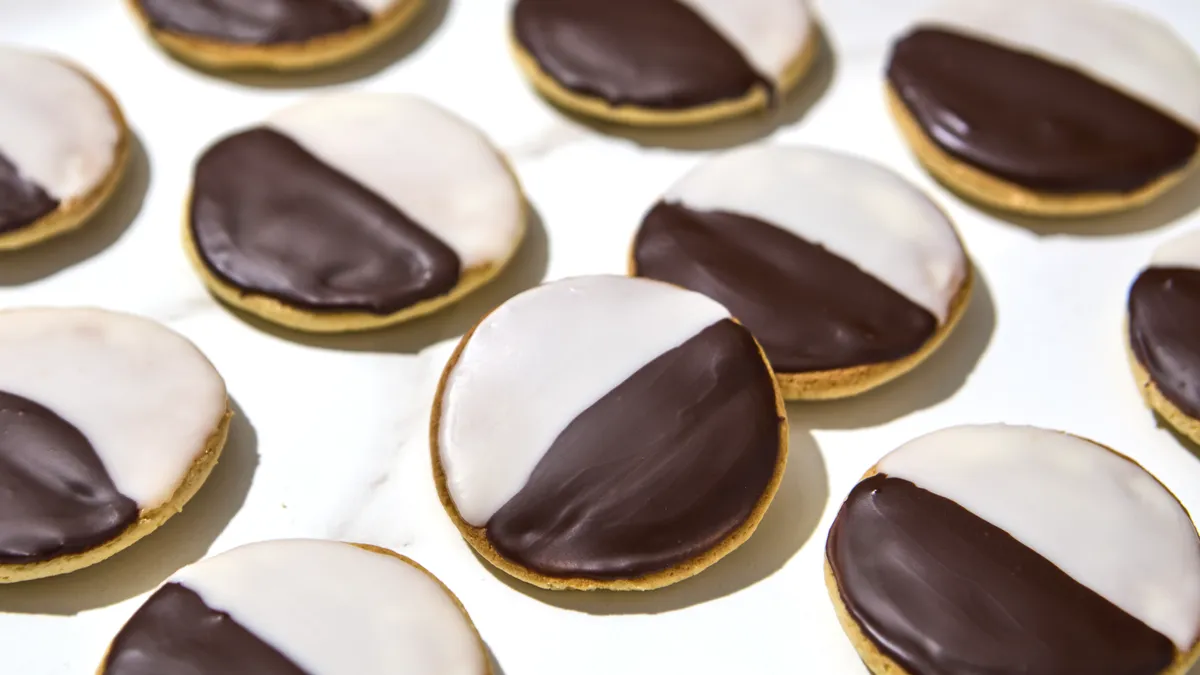 Easy Black & White Cookies  