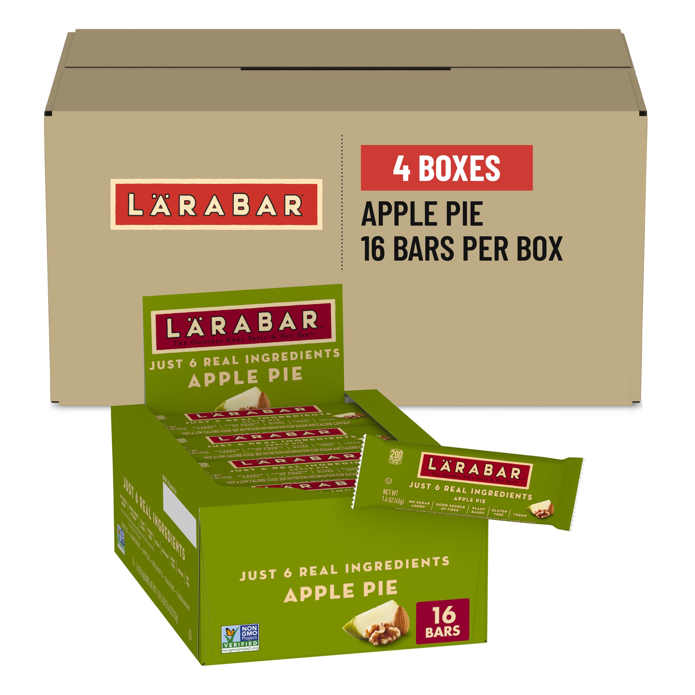  Case Optimized Hero Larabar(TM) Fruit and Nut Bars Apple Pie (16 ct) 1.6 oz