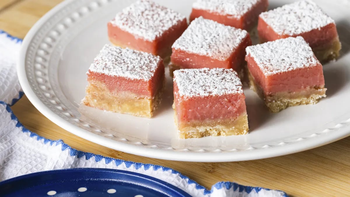 Strawberry Lime Bars