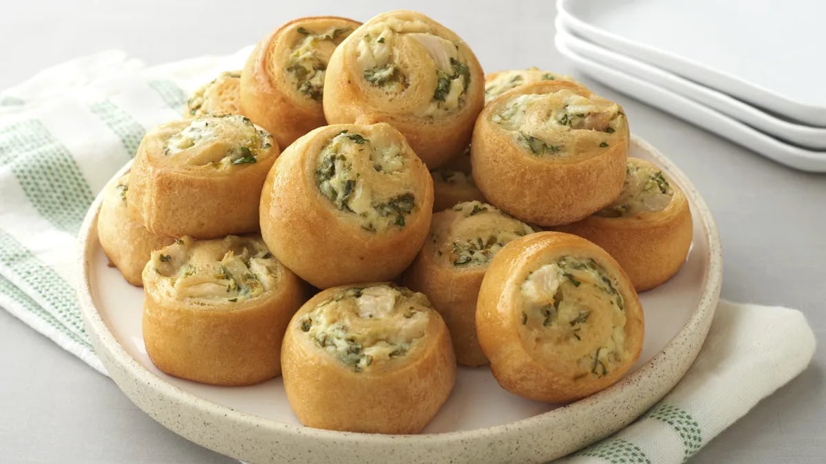 Jalapeño-Chicken Crescent Pinwheels