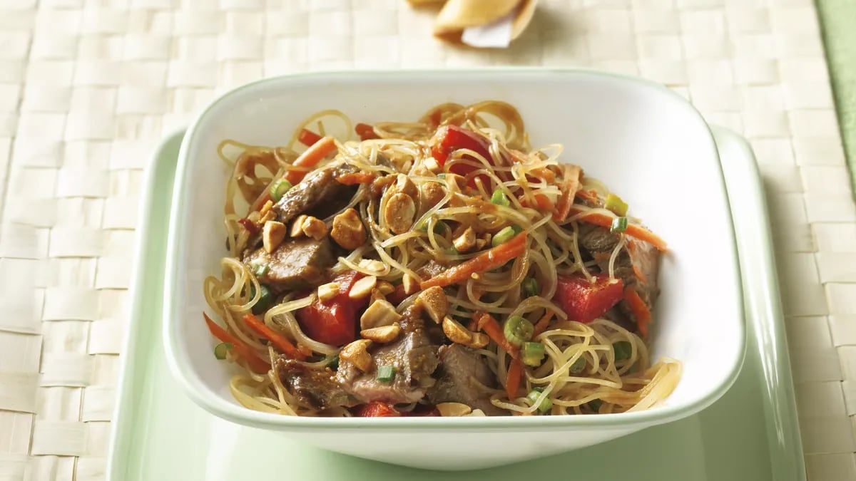 Grilled Thai Beef-Noodle Salad