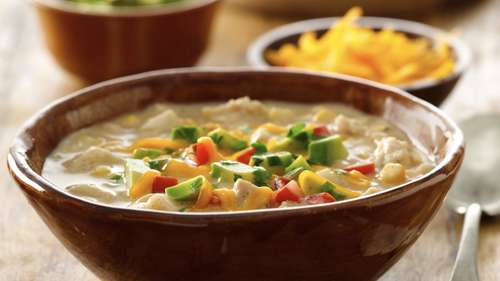 Hearty White Chicken and Corn Chili -image
