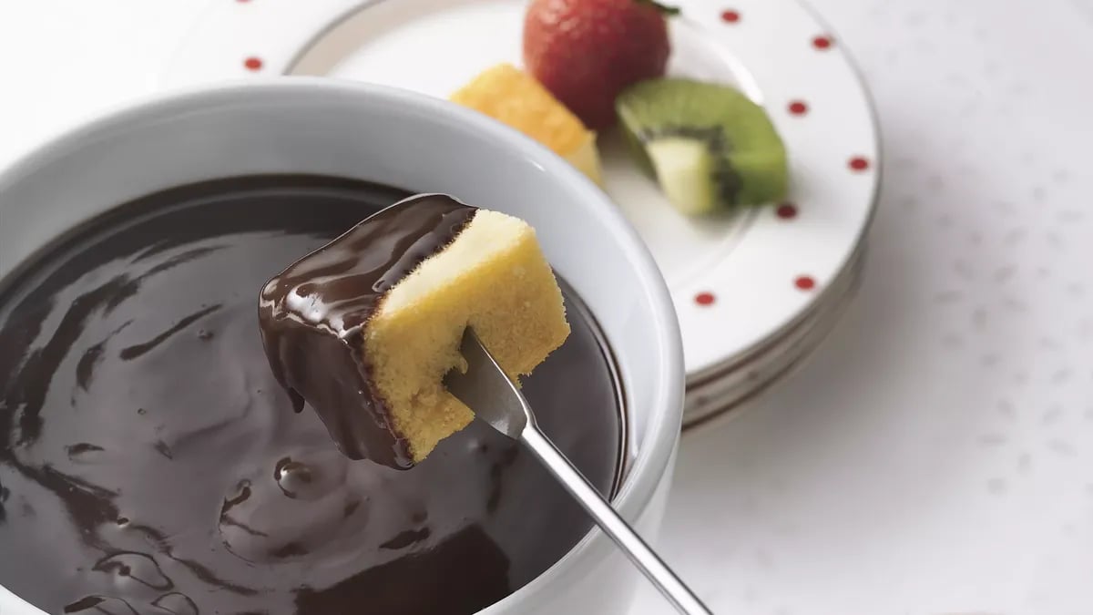 Dark Chocolate Fondue