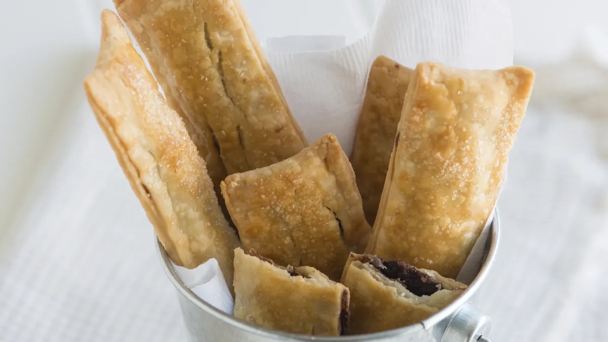 Chocolate Hazelnut Pie Sticks