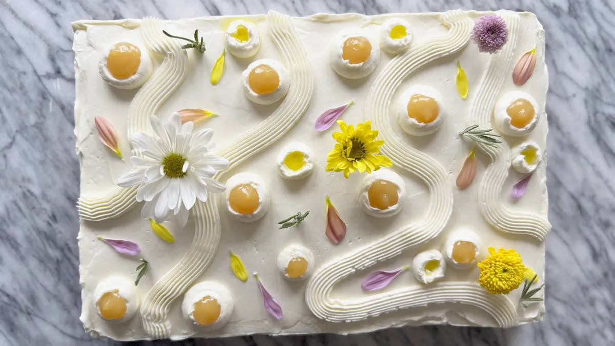 Lemon and Rosemary Olive Oil Cake