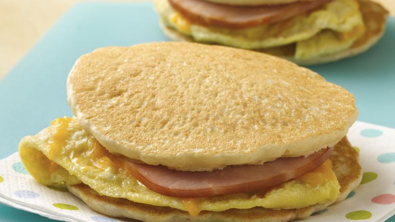 Panwiches (Pancake Sandwiches)
