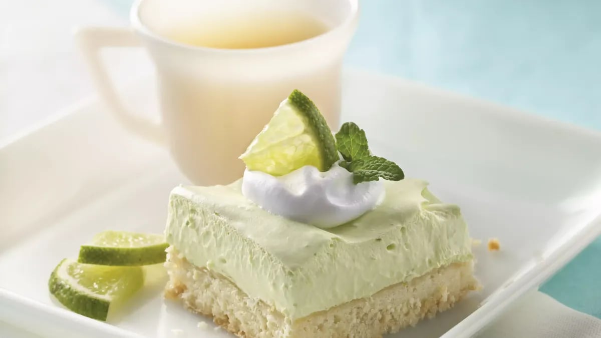 Creamy Lime Squares