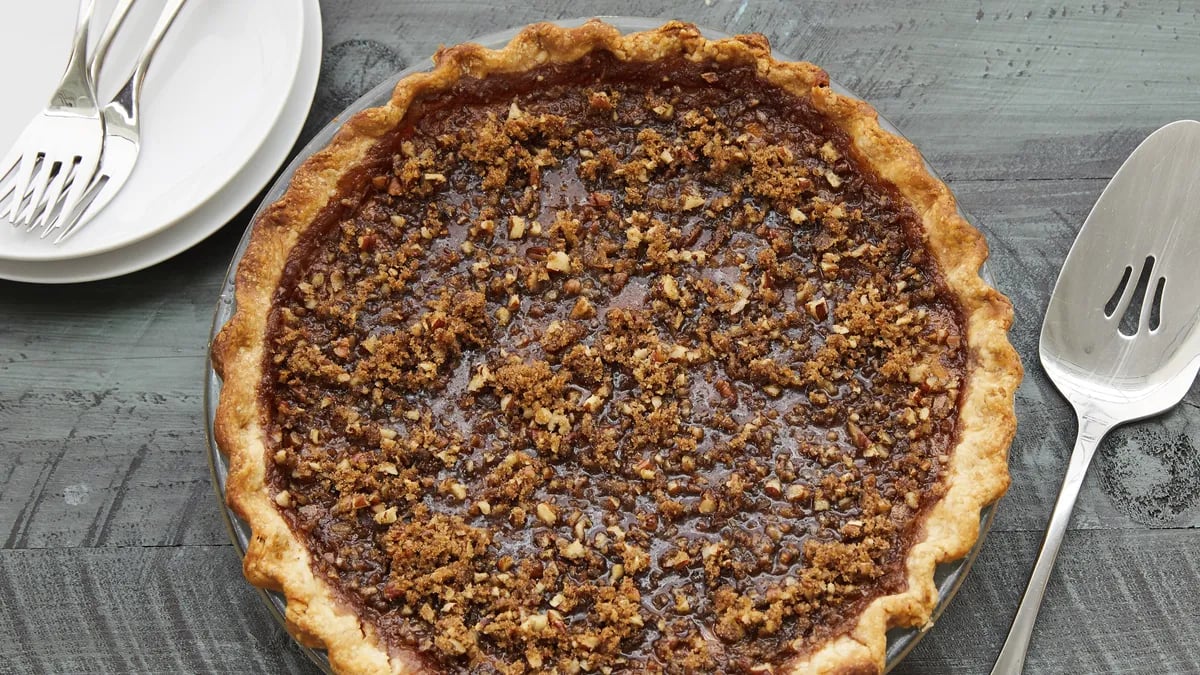 Praline Pumpkin Pie