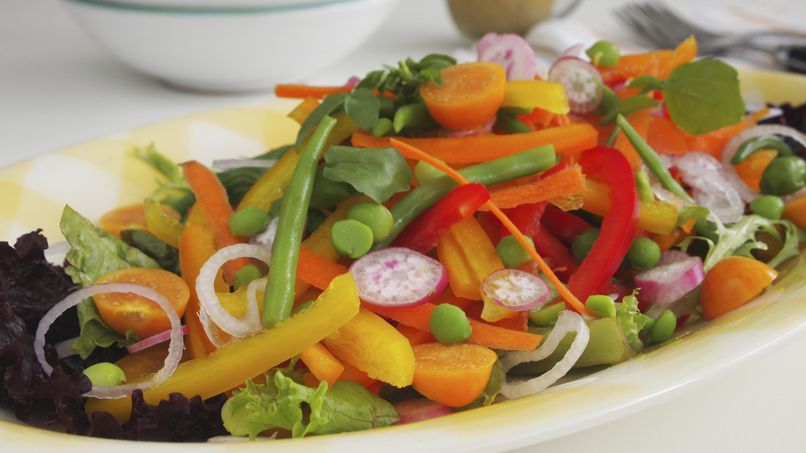 Summertime Veggie Salad with Curry