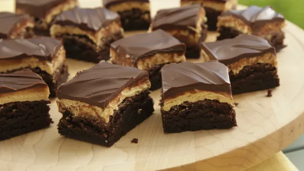 Peanut Butter Truffle Brownies 