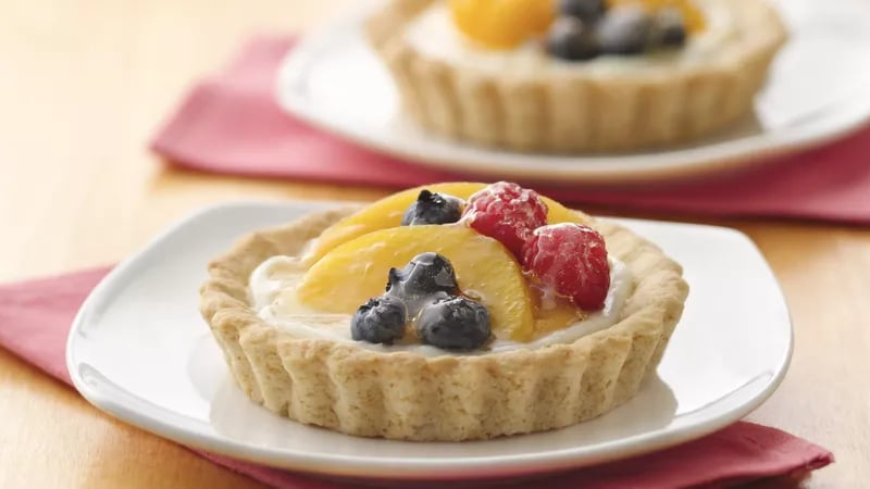 Creamy Fruit Tarts