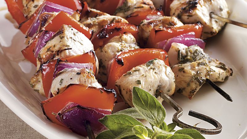 Mediterranean Chicken Kabobs