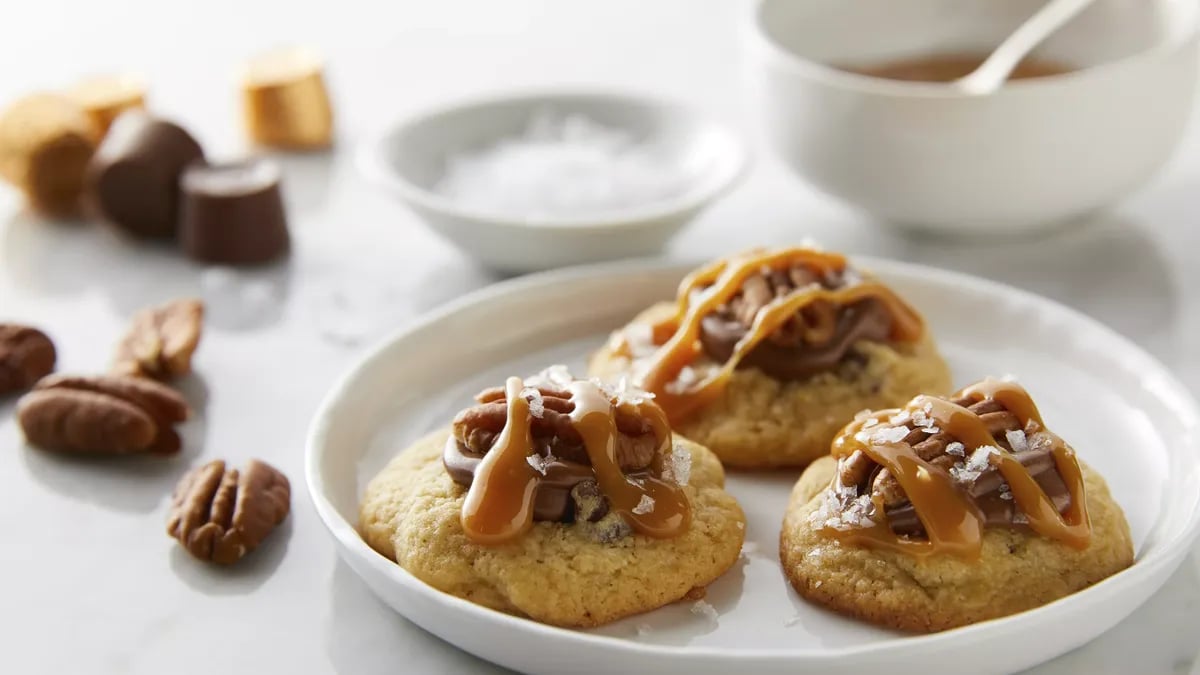 Turtle Chocolate Chip Cookies