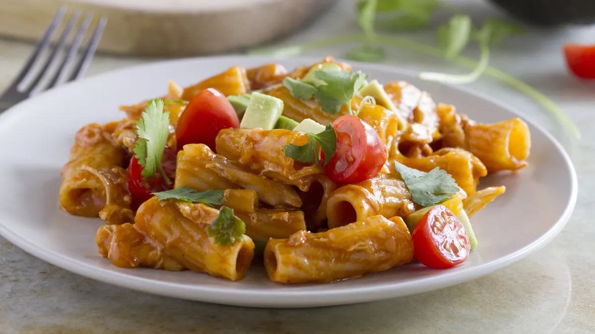 One-Pan Enchilada Pasta