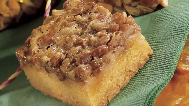 Pecan Toffee Squares