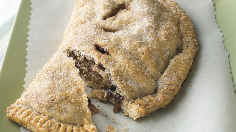 Toffee Apple Turnover Pie