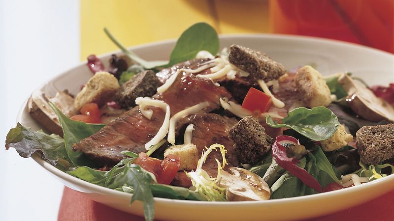 Grilled Balsamic Beef Salad