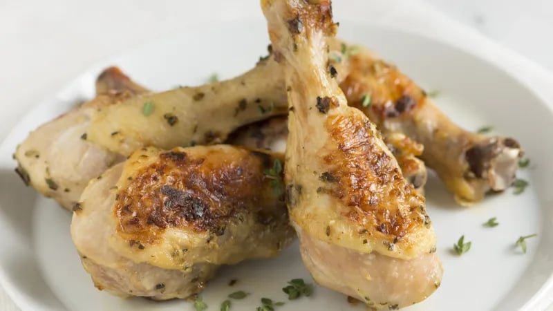 Baked Herb Chicken Drumsticks