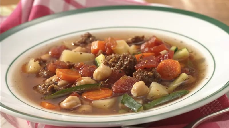 Slow-Cooker Easy Italian Sausage Vegetable Soup