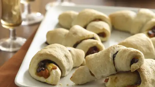 Chocolate Pumpkin Pie Crescents 