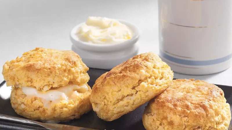 Spicy Sweet Potato Biscuits