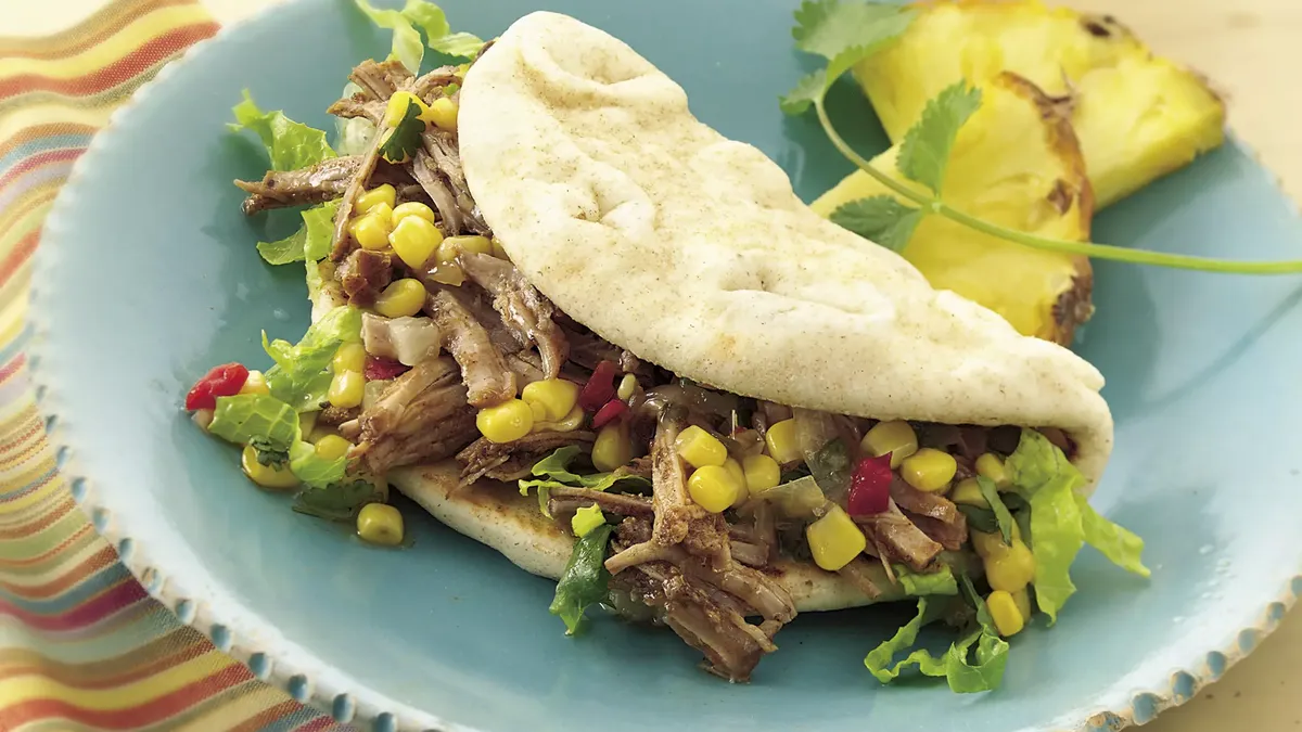 Slow-Cooker Jerk Pork Sandwiches