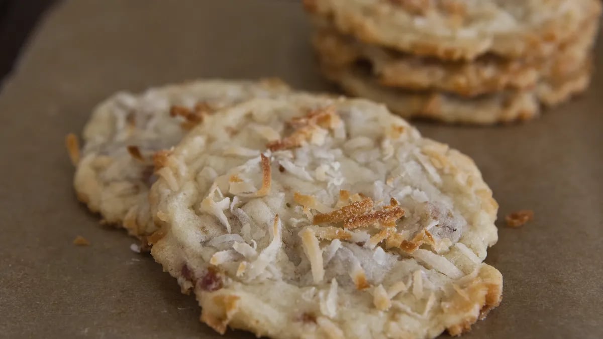 Coconut Date Cookies