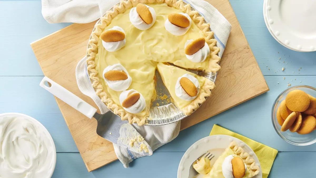 Banana Pudding Pie