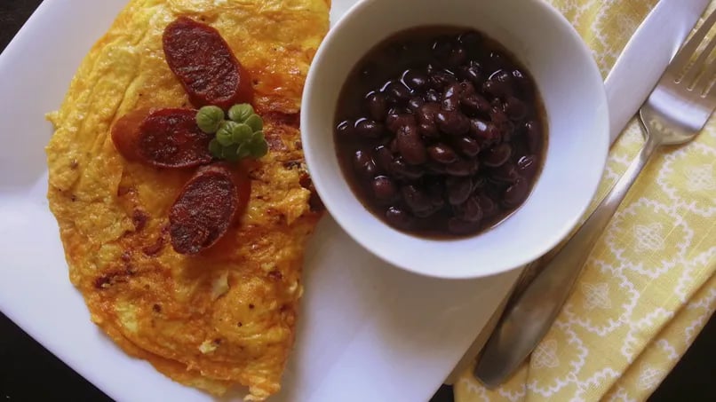 Chorizo Omelette