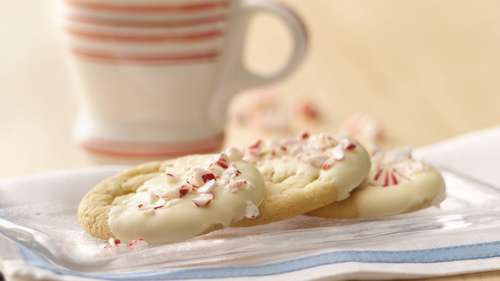 Peppermint Crunch Sugar Cookies
