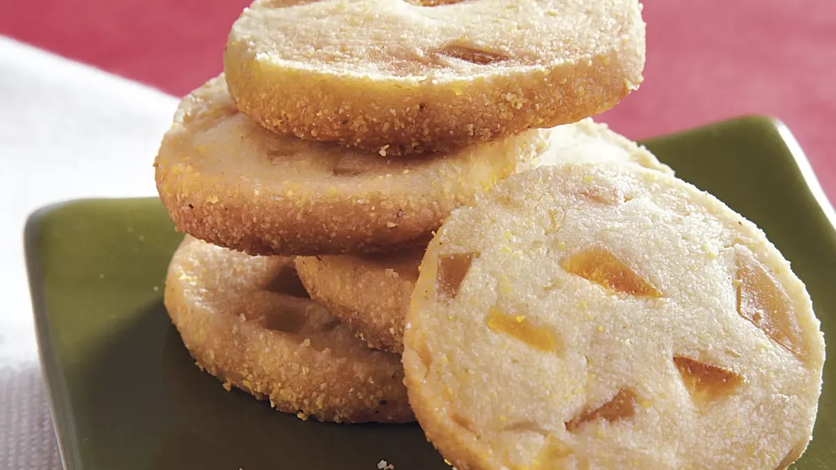 Citrus Cornmeal Shortbread