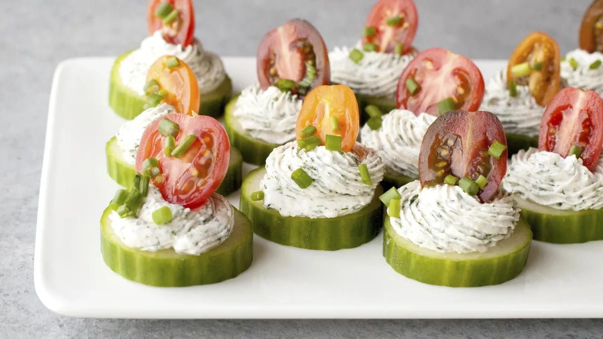 Ranch Cucumber Bites