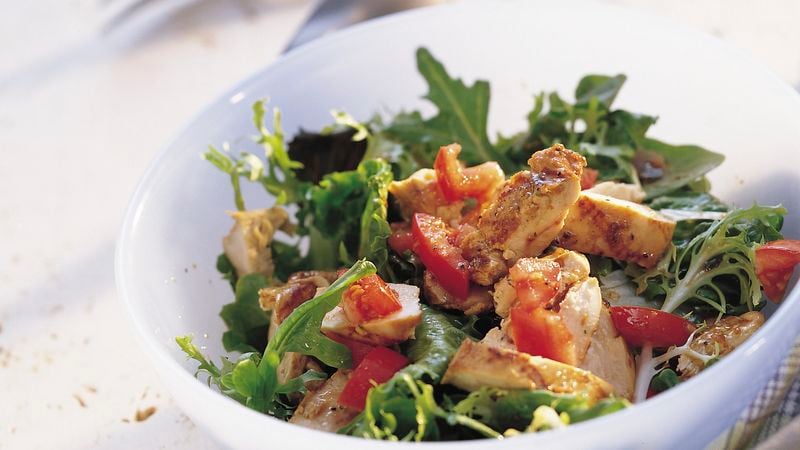 Grilled Italian Chicken Salad
