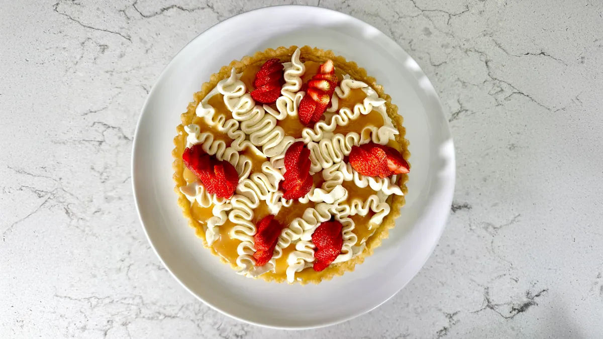 Strawberry Lemonade Fruit Tart