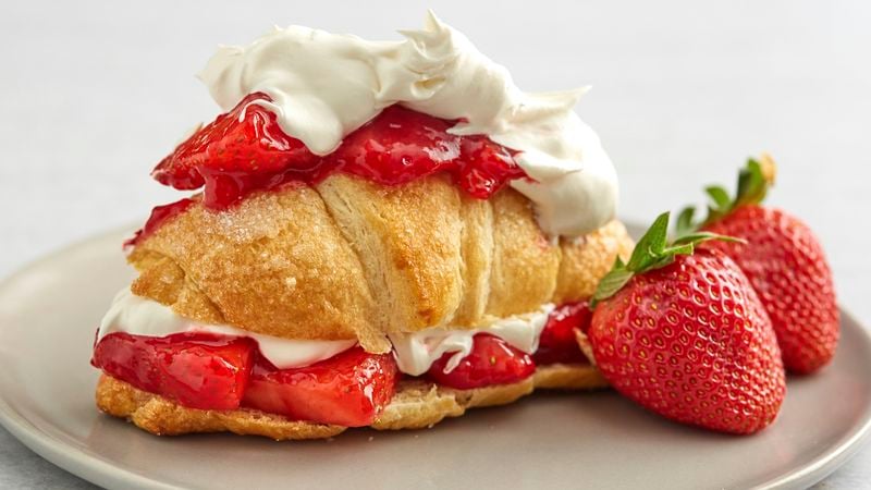 Crescent Strawberry Shortcake