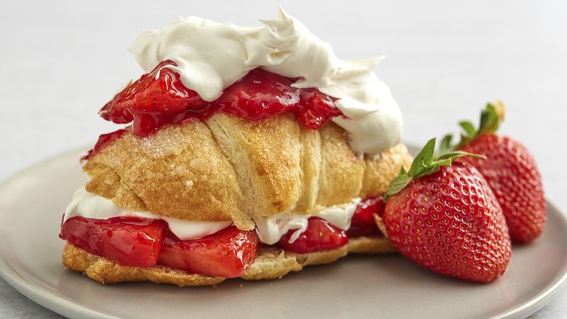 Crescent Strawberry Shortcake